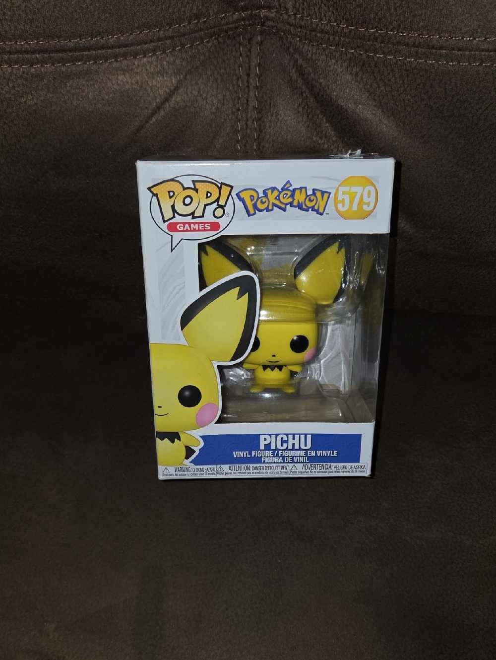 Funko White and Black Box Back Panel - Brand Labeling